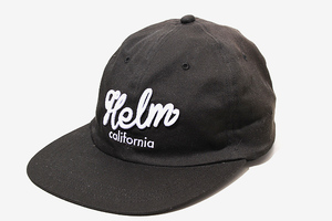 2022AW CAPTAINS HELM キャプテンズヘルム HELM CALIFORNIA CAP ヘルム カリフォルニア キャップ コットン 帽子 F BKACK ブラック CH22-AW-