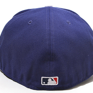 62.5cm NEW ERA ニューエラ 59FIFTY MLB Side Patch Collection ロサンゼルス ドジャース ベースボールキャップ 帽子 7 7/8 ダークロイヤルの画像2