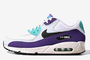 27cm NIKE ナイキ AIR MAX 90 ESSENTIAL HYPER JADE WHITE/BLACK-HYPER JADE エアマックス90 エッセンシャル ハイパージェイド US9 /◆