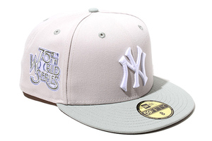 63.5cm 未使用品 NEW ERA ニューエラ 59FIFTY Seaglass クーパーズタウン ニューヨーク ヤンキース ベースボール キャップ 8 ライトグレー