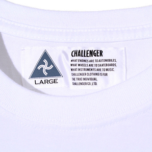 未使用品 2022SS CHALLENGER チャレンジャー SIZE:L Flame Fish Tee プリント 半袖Tシャツ WHITE ホワイト CLG-TS 022-001 /● メンズの画像3