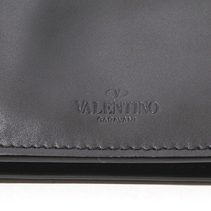 VALENTINO GARAVANI ヴァレンティノ ガラヴァーニ ネックウォレット 財布 カードケース 名刺入れ F BLACK ブラック UY2P0R10SQH イタリア製の画像3