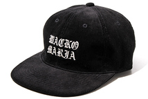 2022AW WACKO MARIA ワコマリア CORDUROY SNAPBACK CAP コーデュロイ スナップバック キャップ 帽子 F BLACK ブラック 22FW-WMA-CP03 /●_画像1