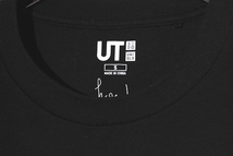 UNIQLO UT × Haruki Murakami ユニクロ 村上春樹 1Q84 プリント 半袖Tシャツ S BLACK ブラック 341-436988 /◆ メンズ_画像3