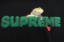 シュプリーム SUPREME 20SS Lizard Tee リザード ロゴ 半袖Tシャツ M 黒 ブラック ブランド古着ベクトル 中古☆AA★240415 メンズ_画像4