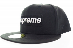 シュプリーム SUPREME × NEW ERA 24SS SHARPIE BOX LOGO BLACK ニューエラ コラボ シャーピー ボックス ロゴ ベースボール キャップ240422