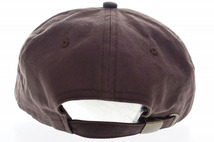 アベイシングエイプ A BATHING APE 6PANEL CAP BROWN F パネル キャップ ブラウン ベイプ 刺繍 ロゴ 【ブランド古着ベクトル】240422 メン_画像4