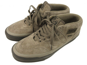 バンズ VANS ×WTAPS ダブルタップス VAULT UA OG HALF CAB LX VN0A3DP6BMD1 ハーフキャブ 27.5cm グレー系 スニーカー