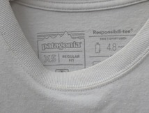 パタゴニア Patagonia バックロゴプリント 半袖 クルーネック コットン Tシャツ XS WHITE ホワイト メンズ レディース_画像3