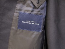 グリーンレーベルリラクシング ユナイテッドアローズ green label relaxing REDA トロピカル 無地 2B RV NTHP スーツジャケット 46 NAVY ネ_画像6