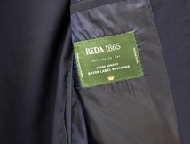 グリーンレーベルリラクシング ユナイテッドアローズ green label relaxing REDA トロピカル 無地 2B RV NTHP スーツジャケット 46 NAVY ネ_画像4