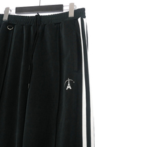 ダブレット doublet 23AW VINTAGE EFFECT TRACK PANTS トラックパンツ M 黒 ブラック 23AW29PT237 メンズ_画像3