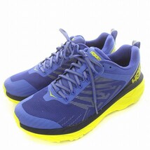 未使用品 ホカオネオネ HOKA ONE ONE スニーカー 1104D93 CHALLENGER ATR 5 チャレンジャー US9.5 27.5cm 青_画像1