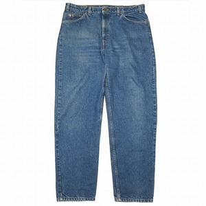 90s ヴィンテージ リーバイス Levi's 550 リラックス フィット テーパード デニム パンツ 96年製 オレンジタブ 紙パッチ ジップフライ