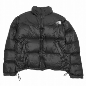 ザノースフェイス THE NORTH FACE 90's NUPTSE JACKET ヌプシダウンジャケット ブルゾン ジップアップ L 黒 NF003AS/4▲B1 メンズ ☆AA★