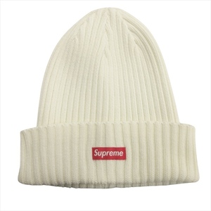 シュプリーム SUPREME Small Box Logo Beanie スモール ボックスロゴ ビーニー ニット帽 帽子 キャップ ロゴ 刺繍 白 ホワイト メンズ