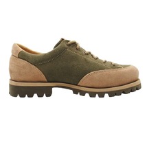 極美品 パラブーツ Paraboot MONTANA/JANNU+INT 8 NOIRE-VEL OLIVE/BEIGE モンタナ マウンテン シューズ スニーカー 靴 7.5 26cm ベージュ_画像3