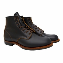 未使用品 レッドウィング REDWING 9060 BECKMAN FLATBOX レザー ベックマン フラットボックス ブーツ 9(27cm) BLACK(ブラック) メンズ_画像3