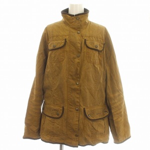 バブアー Barbour 00s ユーティリティ オイルドジャケット UK18 M相当 茶 ブラウン /☆G レディース