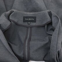 タルボット TALBOTS ノーカラー 1B ジャケット ブレザー 10 XXL グレー /AT ■OS ■SH レディース_画像7