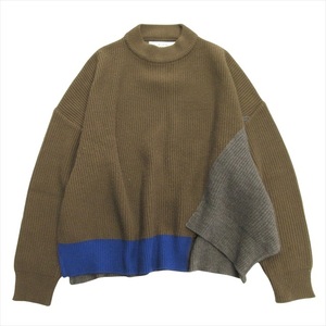 20aw エレファントトライバルファブリックス elephant TRIBAL fabrics イッツオブ ニット It's Of Knit セーター 茶 ブラウン メンズ