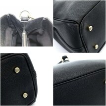 コーチ COACH ミニエンパイヤキャリーオール ハンドバッグ ショルダーバッグ 2way レザー 黒 ブラック 36008 /YO3 レディース_画像6