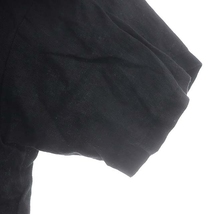 ジャーナルスタンダード JOURNAL STANDARD リネンカイキンシャツ 五分袖 オープンカラー 前開き 黒 ブラック /DO ■OS レディース_画像5