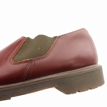 ドクターマーチン DR.MARTENS スリッポン サイドゴア ブーツ UK7 26cm 赤茶 /☆G メンズ_画像6