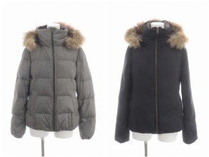 Lautreamont Furdown Jacket Zip -Up 38 M Grey /At ■ OS Ladies