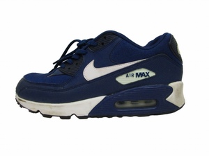 ナイキ NIKE WMNS AIR MAX 90 325213-418 26.5cm 紺 ネイビー 0406 メンズ