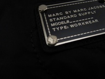 マークバイマークジェイコブス MARC by MARC JACOBS ナイロン トートバッグ WORKWEAR 裏地総柄 ブラック ■GY14_画像6