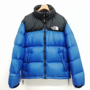 ザノースフェイス THE NORTH FACE 90s ヴィンテージ ヌプシ ジャケット ダウン ジャケット M ブルー メンズの画像1