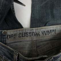 ジースターロウ G-Star RAW デニム ジーンズ テーパード ストレッチ有 インディゴブルー 青系 26 L30 約Sサイズ 0323 ■GY31 レディース_画像7