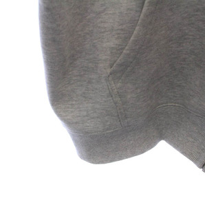 ステューシー STUSSY ジャケット パーカー ジップアップ ロゴプリント 裏生地 長袖 XL グレー /YI3 メンズの画像7