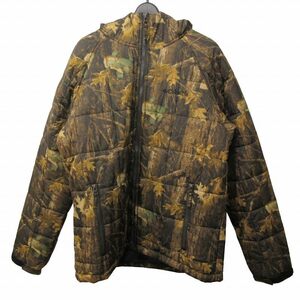 コロンビア Columbia 美品 近年 Khumbu Glacier Hunting Patterned Jacket 中綿ジャケット ブルゾン ナイロン 総柄 アウトドア PM5382 緑