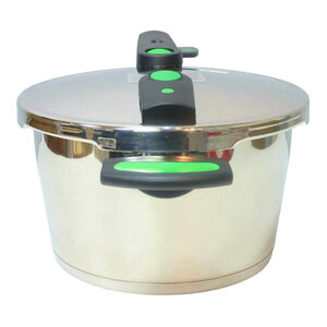  unused goods fisla-Fissler unused bita Quick pressure cooker cookware green 4.5L 0321 other 