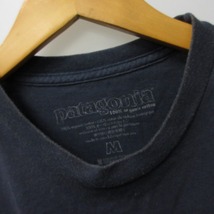 パタゴニア Patagonia プリントTシャツ カットソー 半袖 紺 ネイビー Mサイズ 0329 ■GY31 メンズ_画像7