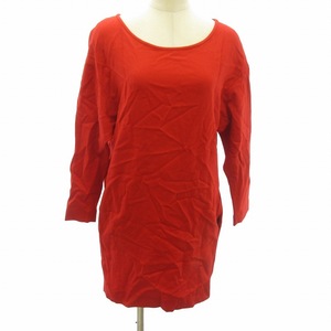 トラディショナルウェザーウェア Traditional Weatherwear SHIRT ウール プルオーバーシャツ ブラウス 赤 レッド S ■GY09 レディース