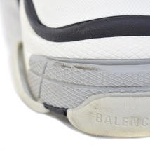 バレンシアガ BALENCIAGA アディダス adidas 23SS Triple S トリプルエス スニーカー ダッドスニーカー 41 27cm 白 ホワイト 710020 ■GY18_画像7