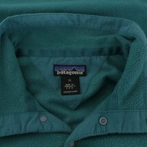 パタゴニア Patagonia フリースジャケット ハーフボタン ボトルネック 2way ロゴ ワンポイント XS 青 ブルー /FQ メンズ_画像7