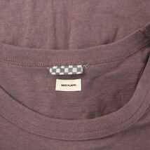 ビズビム VISVIM 23SS SUBLIG JUMBO 3-PACK S/S MULTI 天竺製クルーネックショートスリーブ Tシャツ カットソー 半袖 4 L 紫 パープル_画像4