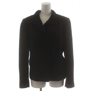  J &a-ruJ&R tweed jacket wool total lining outer black black /FQ lady's 