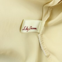 リリーブラウン Lily Brown 20SS キャミOPニットプルセット ワンピース 総レース F ONEサイズ 黒 ブラック LWFO202004 /XK レディース_画像9