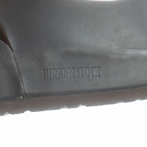 ビルケンシュトック BIRKENSTOCK ロンドン LONDON スリッポン サンダル シューズ ベルト レザー 26.5 茶色 ダークブラウン ●D /SI23_画像7