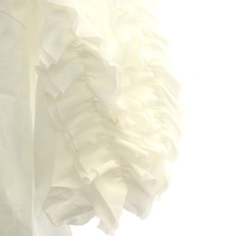 トレフル TREFLE ブラウス 五分袖 プルオーバー F 白 ホワイト /NR ■OS レディース_画像8