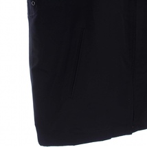 ユーゲン HEUGN 24SS Winston Silk Pe シャツジャケット ジップアップ 絹 シルク 2 M 黒 ブラック COAT059 /KH メンズ_画像5