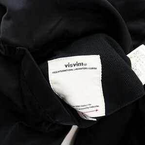 VISVIM 20SS IRIS LINER JKT アイリスライナージャケット ブルゾン リバーシブル ジップアップ 3 L 黒 ブラック 0120105013024の画像6