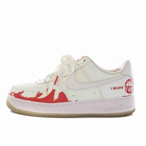 ナイキ NIKE Air Force 1 Low CO.JP I Believe 達磨 スニーカー ローカット シューズ US10 28cm 白 ホワイト 赤 DD9941-100