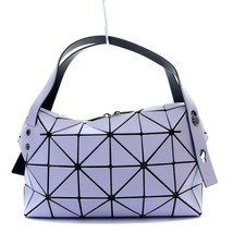 未使用品 バオバオ イッセイミヤケ BAOBAO ISSEY MIYAKE BB21-AG481 ハンドバッグ トートバッグ 塩化ビニル樹脂 紫 パープル_画像1