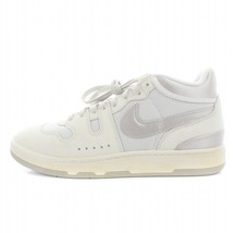 未使用品 NIKE Social Status Attack Silver Linings スニーカー シューズ ローカット スエード 27 ライトグレー 白 DZ4636-101 /SI42_画像1